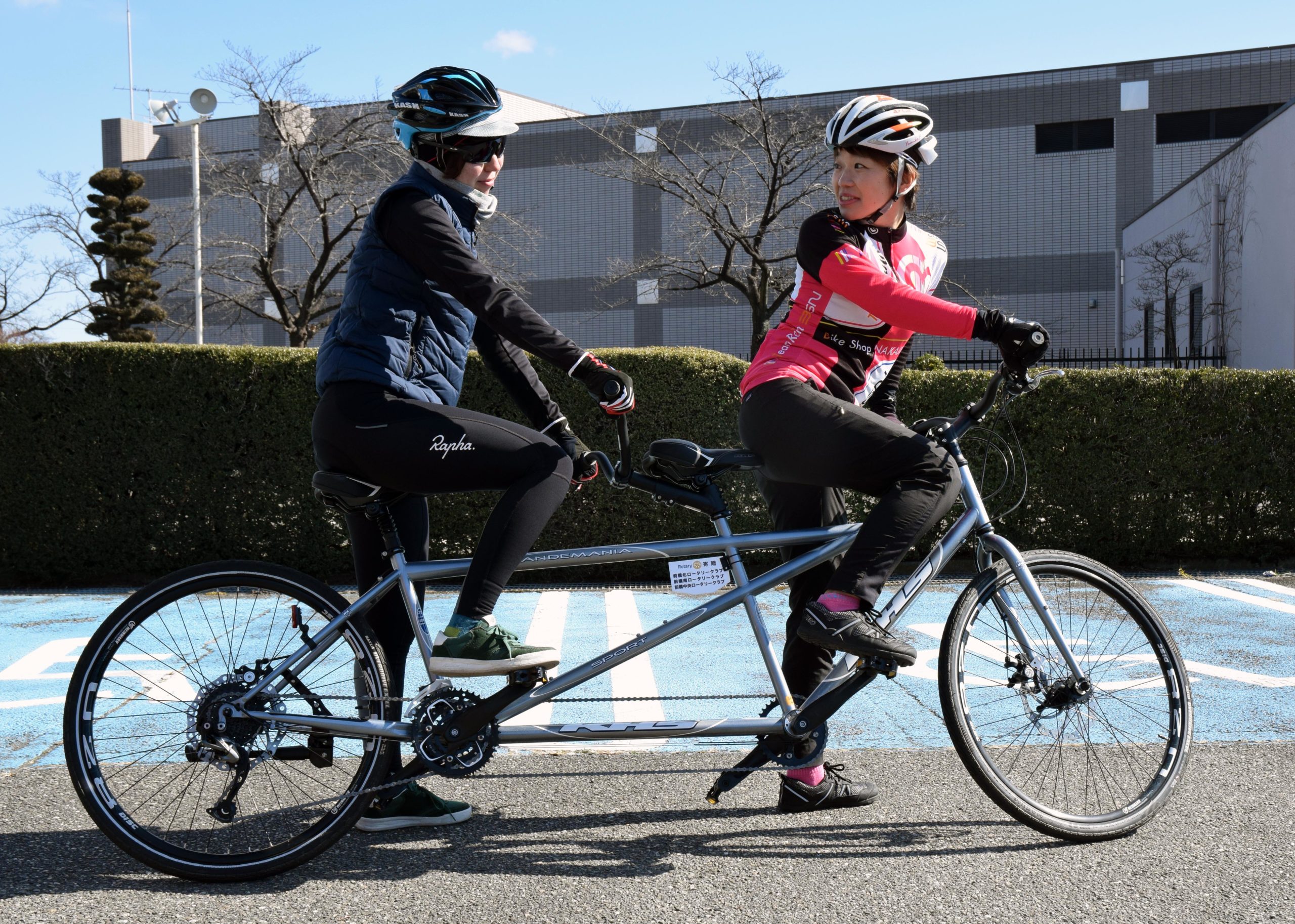 2人乗り自転車 タンデム自転車 タンデム ミヤタ 全国公道走行可能 楽しい
